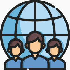 公司团队商务使用免抠图标icon