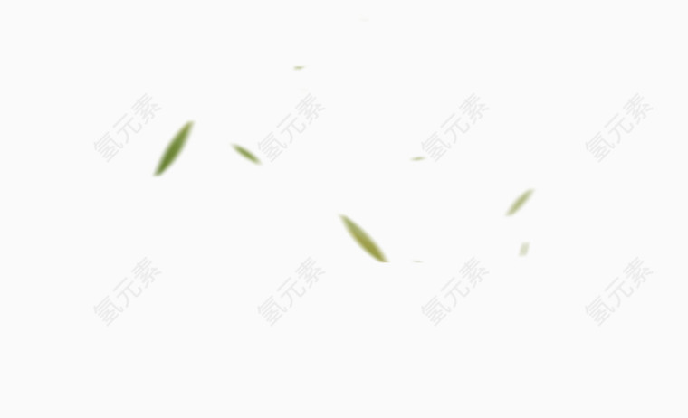 茶叶飘浮装饰