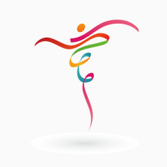 装饰图案 彩带 线条 流线型