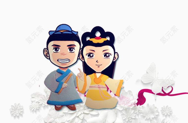 七夕重阳节牛郎织女