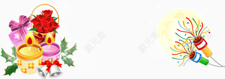 圣诞花素材