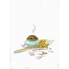 烟熏坛与金簪子