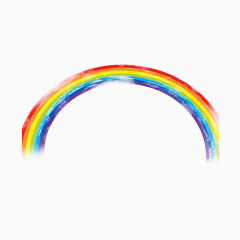 手绘彩虹