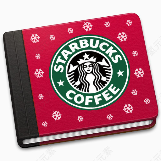 星巴克书图标