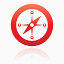 指南针super-mono-red-icons