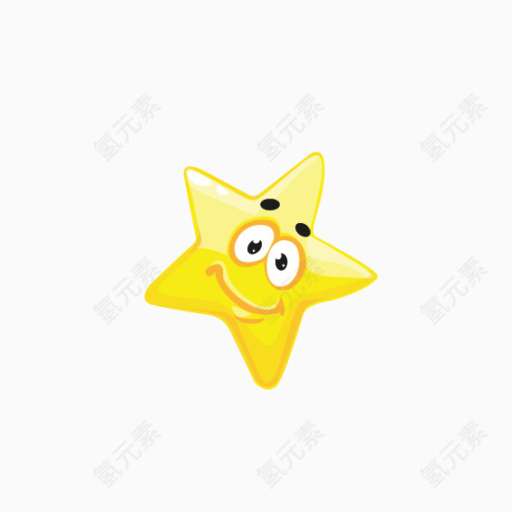 卡通星星