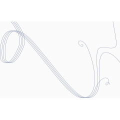 白色优雅创意线条