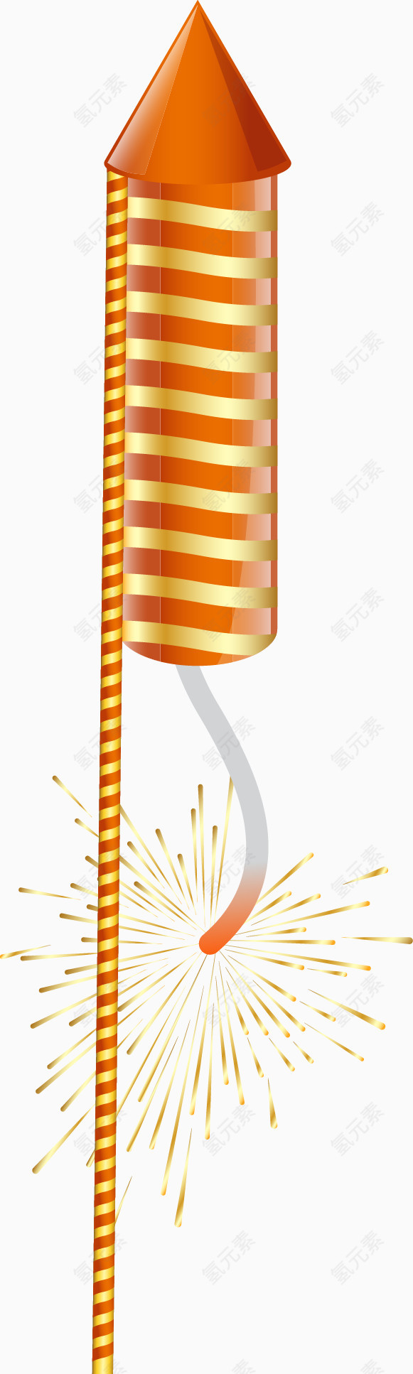 精美新年礼花