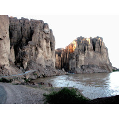 甘肃景区黄河石林
