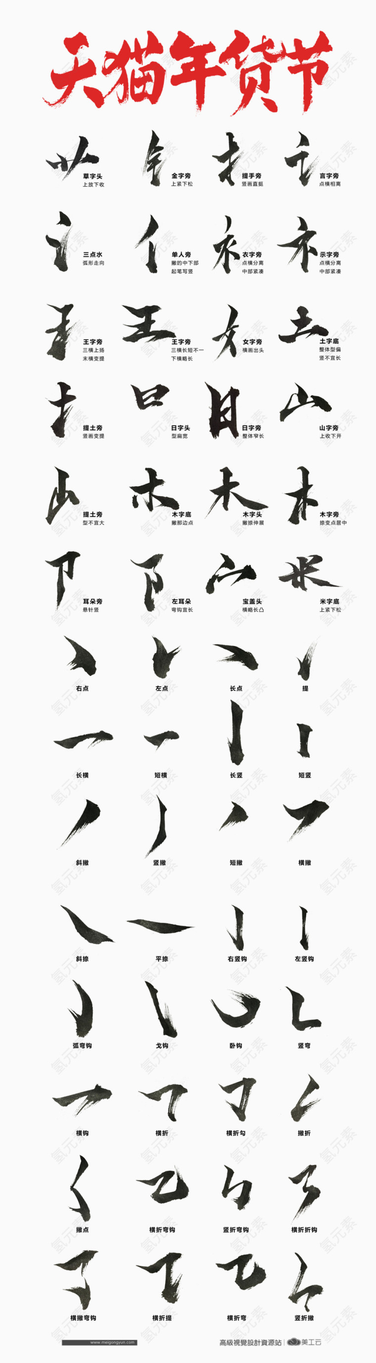 书法笔画