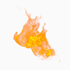 精美黄色火焰