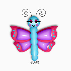 蝴蝶表情