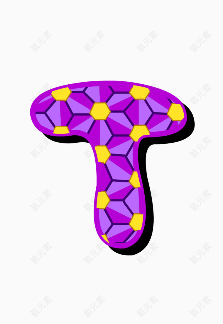 趣味创意字母T