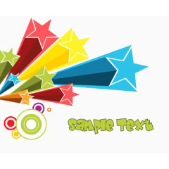 五角星立体图形