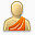 用户佛教图标