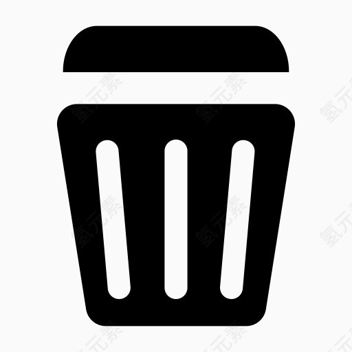 仓删除空垃圾删除垃圾标准自由图标