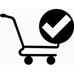 添加购买车检查商店meanicons