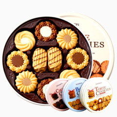 产品实物曲奇饼干