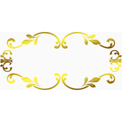金色边框