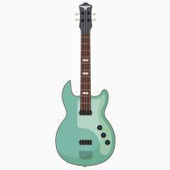 绿色吉他