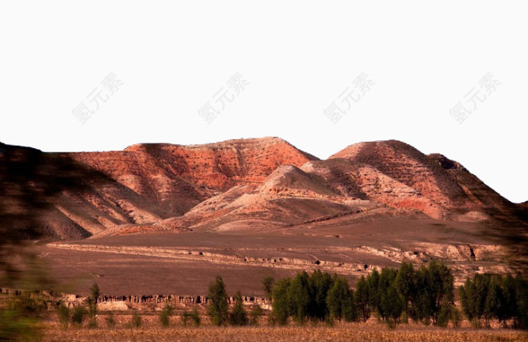 宁夏固原高山地貌风景