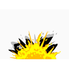 手绘爆炸