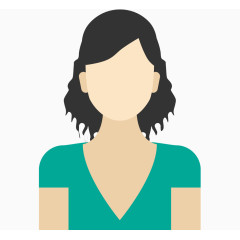 扁平化人物头像矢量素材