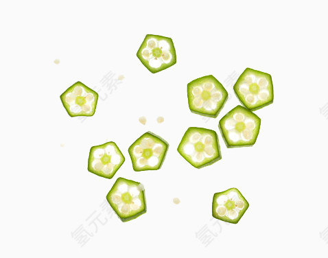 秋葵蔬菜片