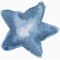 水彩星星