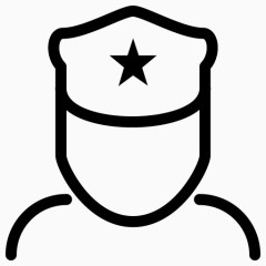 警察男人图标