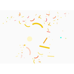  儿童节节日彩带