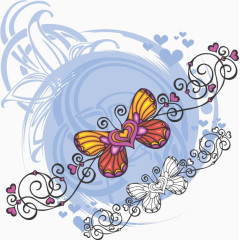 彩色蝴蝶