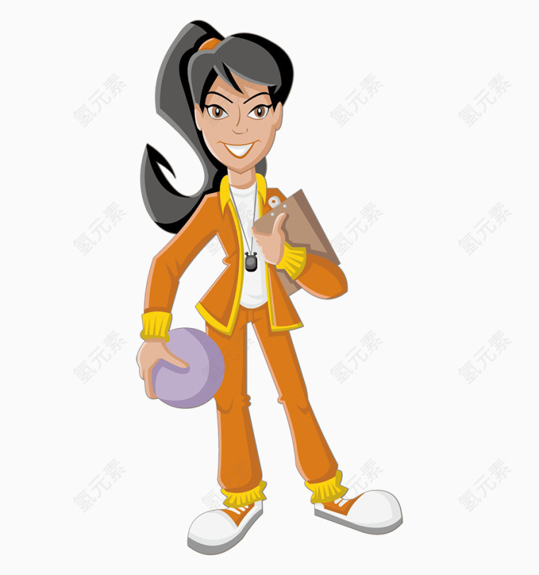 卡通女人