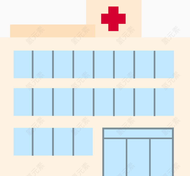 公共建筑设计矢量素材