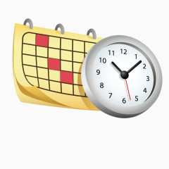 矢量日期钟表