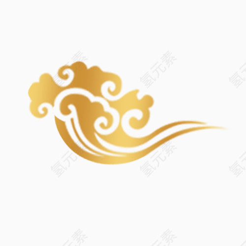 金色吉祥云