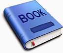 蓝色的书book-template-icons