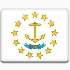 罗德岛国旗美国国家偶像