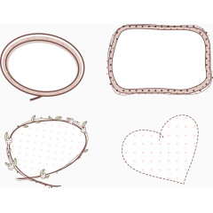 简约手绘可爱边框