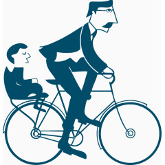 父亲节素材元素