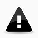 警告电子商务Icons