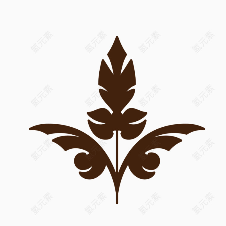 欧式复古装饰花纹图案