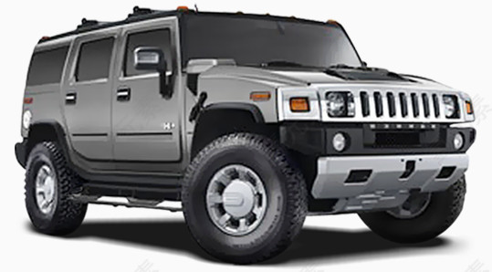 灰色HUMMER