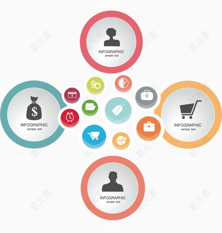 生活图标矢量图