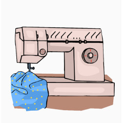 卡通缝纫机
