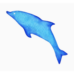 卡通手绘水彩小鱼