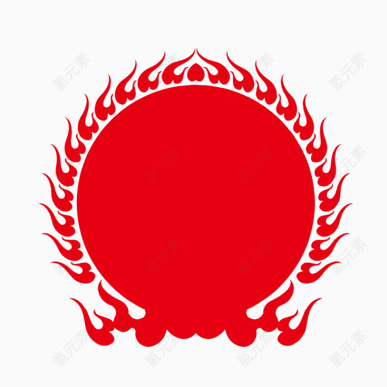 红色火焰
