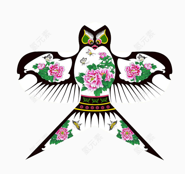 纸风筝纸鸢