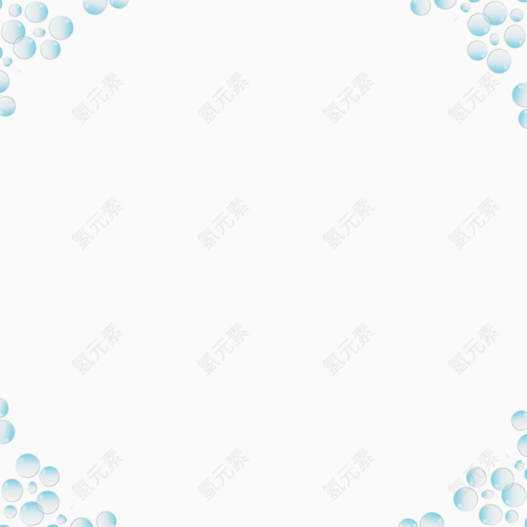 蓝色漂亮方框