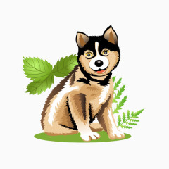 免抠狗狗素材